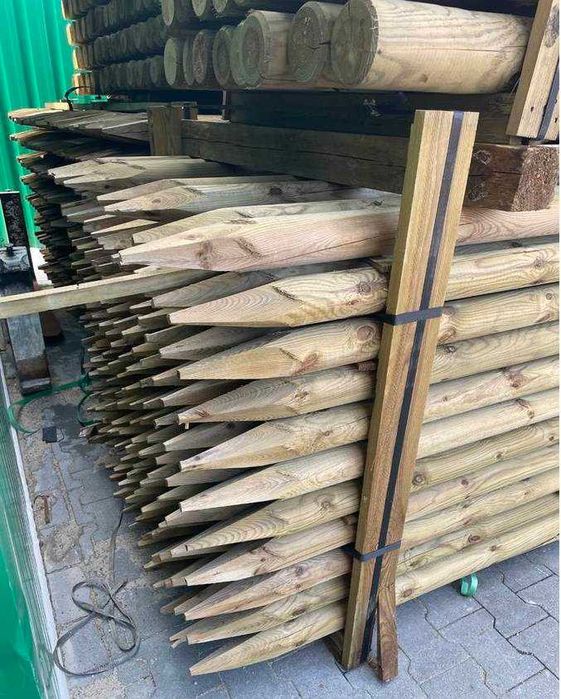 Palisada sosnowa 10cm