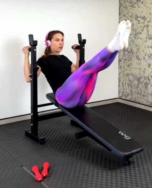 Скамья жима під штангу Лавка жиму + Стійки для преса бруси Лава W2020