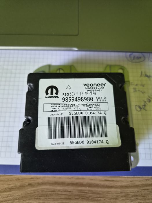 Sensor poduszek Astra L 2024 crash 9859498980