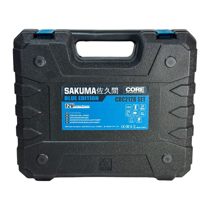 Шуруповерт SAKUMA BLUE CDC212B