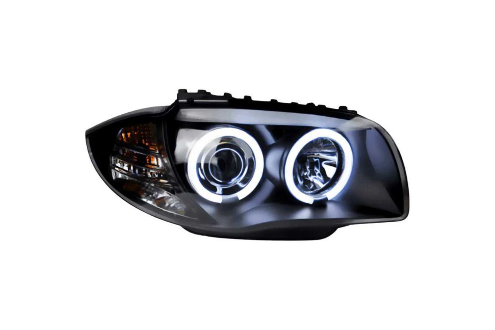 Faróis em LED com lâmpadas para E8x