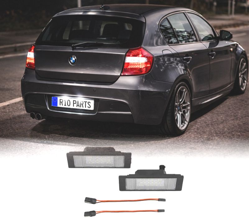 LUZES DE MATRICULA LED BMW SERIE 1 E81 E E87 04-11