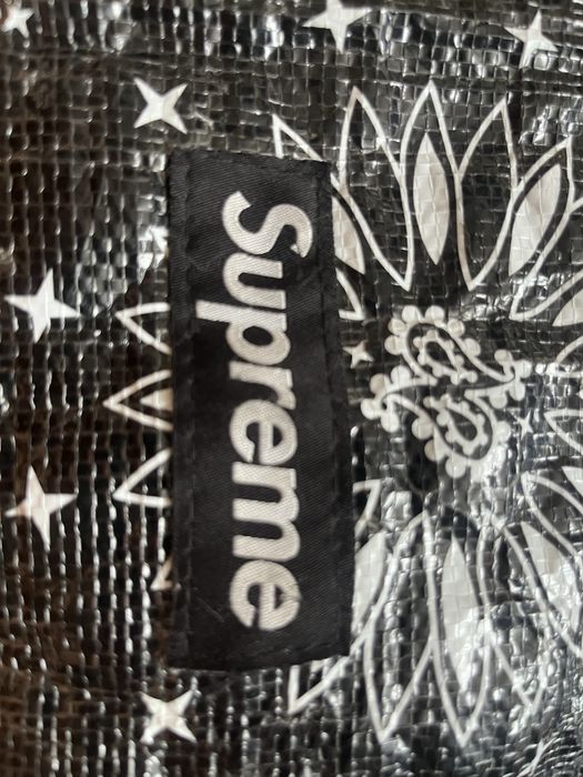 Supreme bandana bag