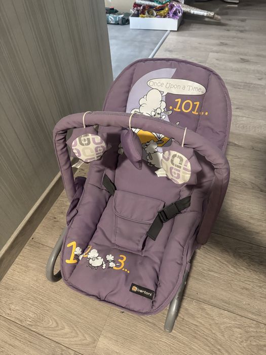 Шезлонг детский bertoni