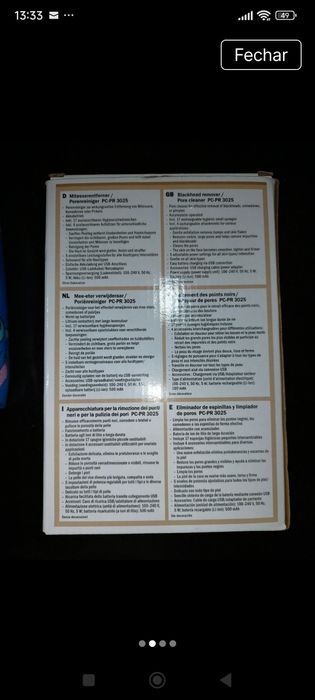 Removedor de pontos negros