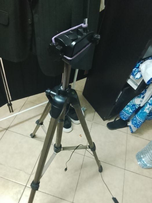 Tripé para gravação