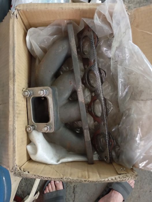 Выпускной коллектор turbo t3 honda D-B series