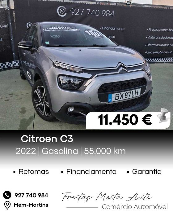 Citroen C3 2022 garantia