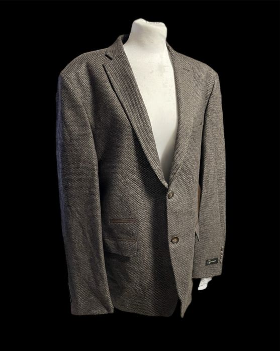 Marynarka męska TrueClothing Vintage Collection XXL 50% wełna kratka