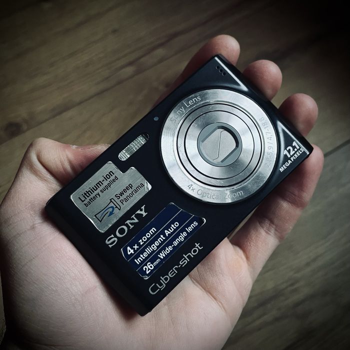 Sony Cyber-Shot DSC-W510 Цифровий Вінтажний Фотоапарат Мильниця