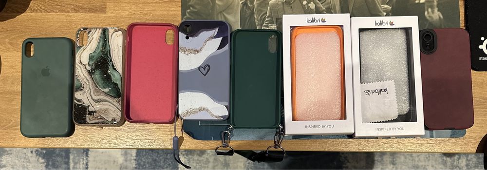 8 capas - iphone XR/11