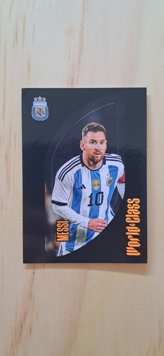 Cromo futebol de Lionel Messi(World Class)da Panini