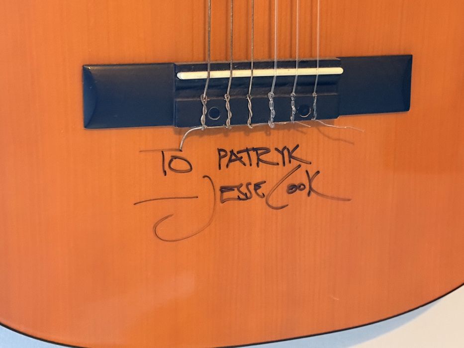 Gitara, 3/4 Tanglewood, autograf Jesse Cook
