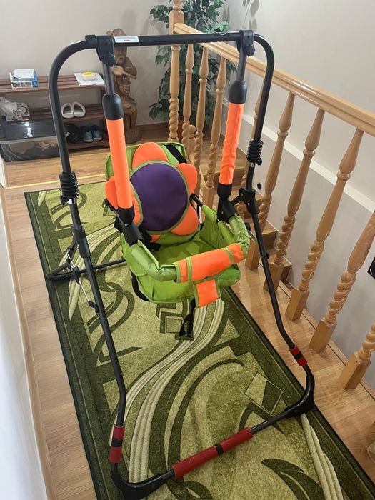 Huśtawka dla dziecka Wolnostojąca 3w1