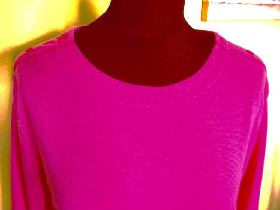 Bluzka - z dzianiny - rozmiar 38 M biust 108+ cm DressIN