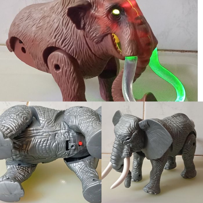 Animais com som e movimento. 7,50€ os dois.