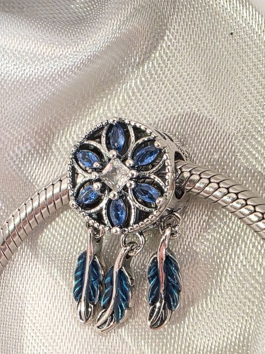 Charms srebrny zawieszka do bransoletki Pandora  łapacz snów  S925