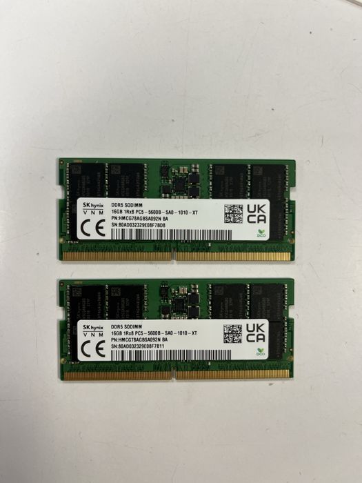 Markowa Pamięć DDR5 16GB 5600Mhz Sodimm