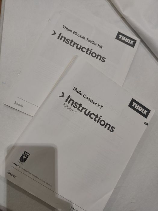 Atrelado carrinho Thule bicicleta