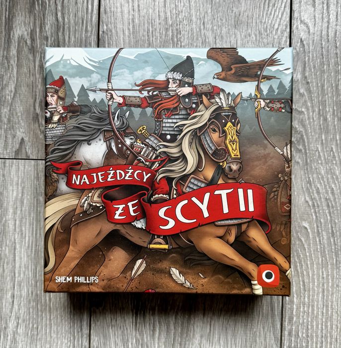 Najeźdźcy ze Scytii + insert + metalowe monety - NOWA