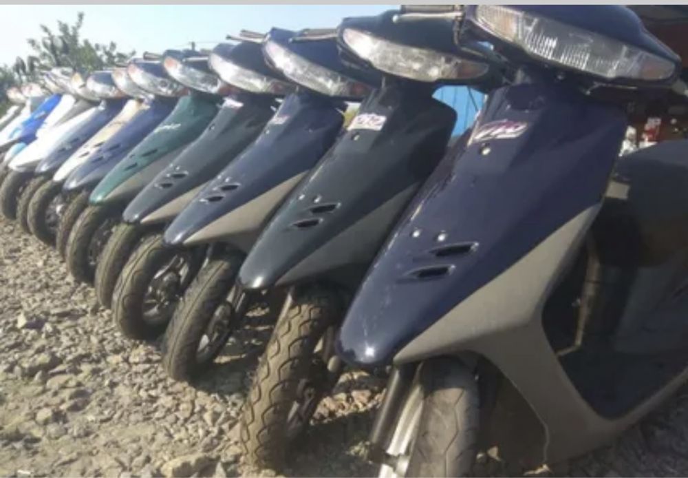 З контейнера Honda Dio