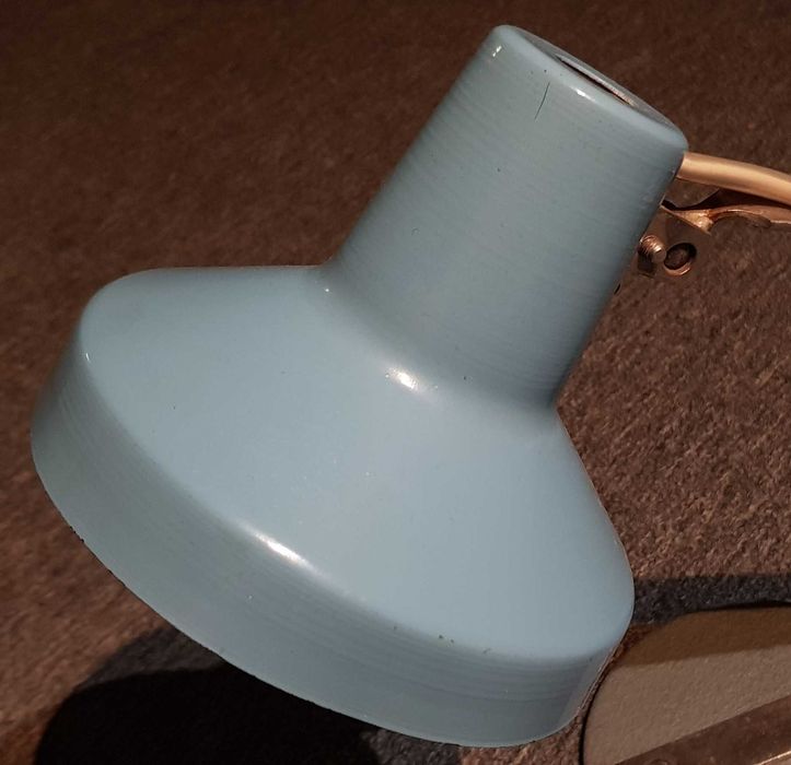 Lamka biurkowa / nocna "Metal-Mot", PRL