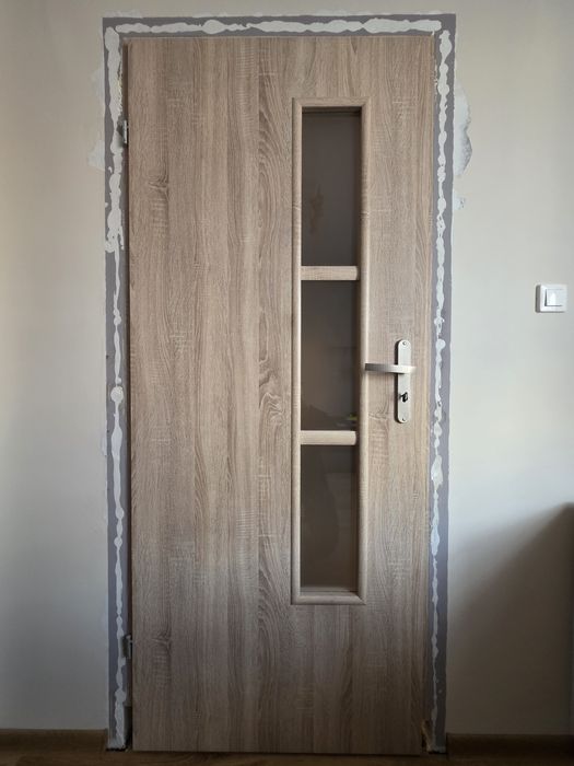 Drzwi Dąb Sonoma 80 cm stan bdb