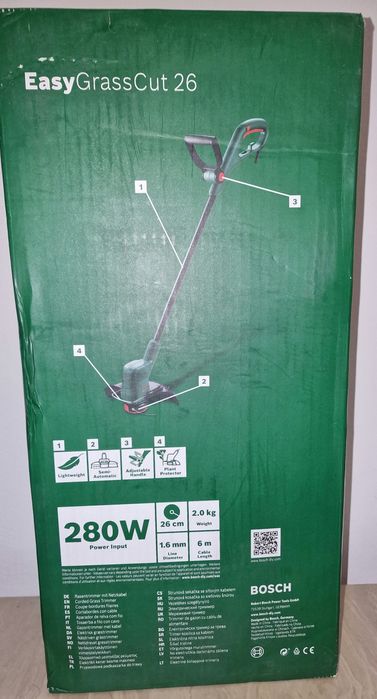 Електричний тример Bosch EasyGrassCut26