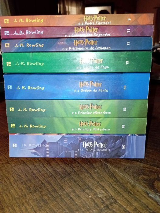 Colecção Livros "Harry Potter" - J. K. Rowling