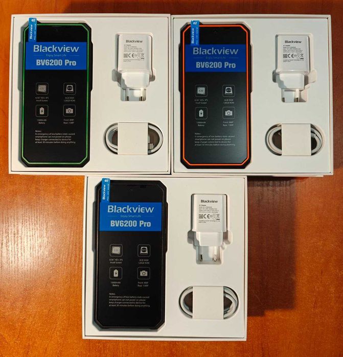 Blackview bv6200 pro 6/128gb Швидка доставка - краща ціна, наявність!