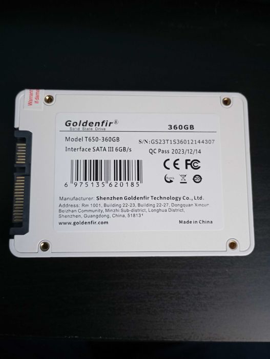 SSD Disk 360 GB446761759670937602