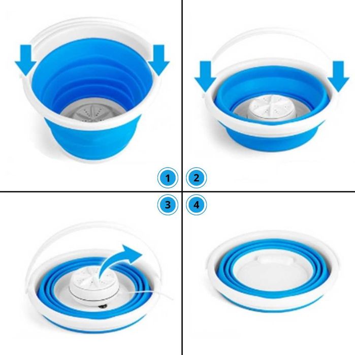 Light-Duty Washing Machine and 10-Liter Bucket64730038613122123