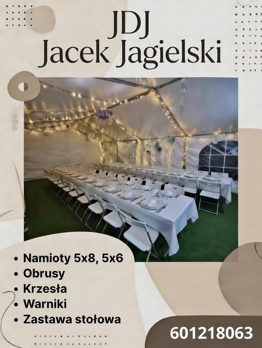 Namiot imprezowy / cateringowy / ogrodowy