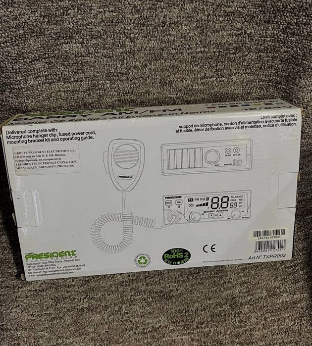 Рація в автомобіль president barry