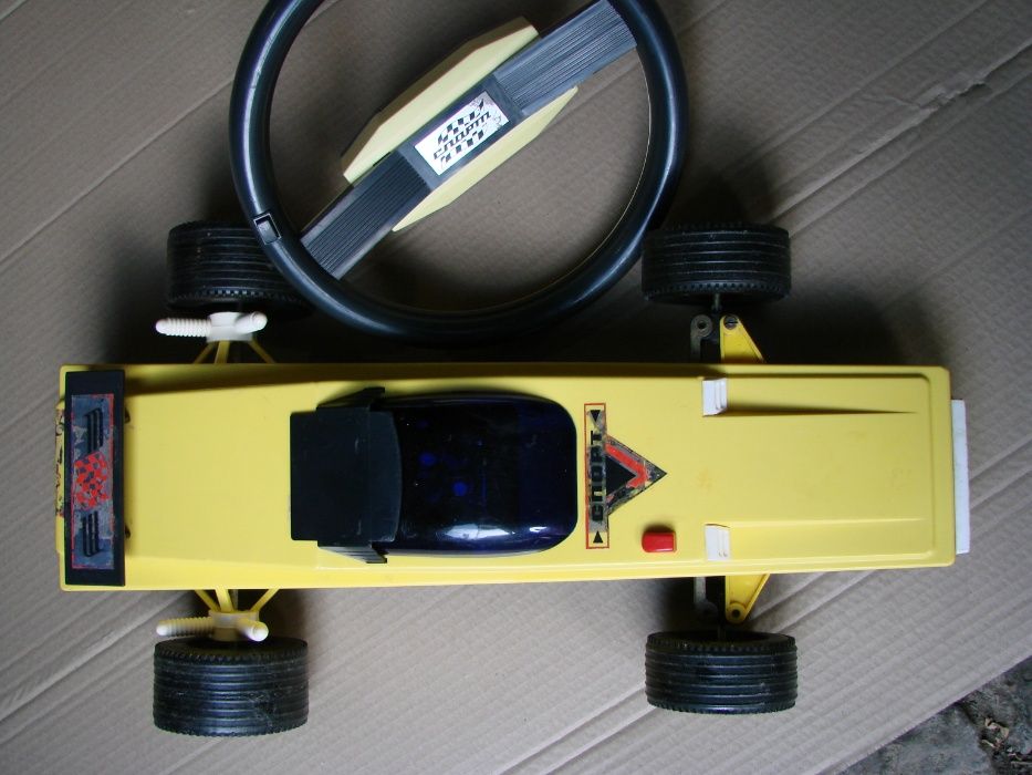 машина гонка спорт игрушка ссср 1978г на радиоуправлении рабочая 50 см