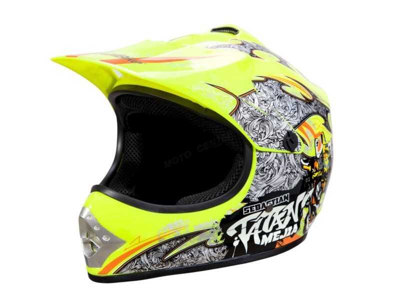 Nowy! Kask motocyklowy cross dziecięcy, różne kolory