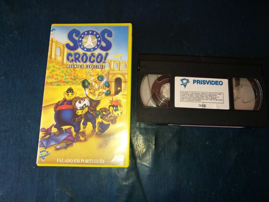 SOS CROCO! AGENTES ESPECIAIS VHS (áudio em Português)