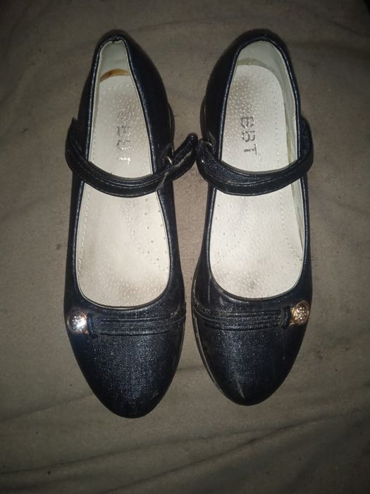 Дитячі темно-сині туфлі