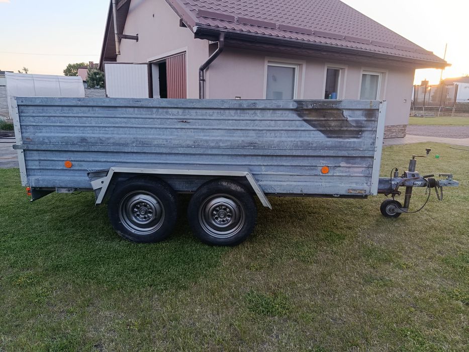 Przyczepka przyczepa dmc 2t tony Heinemann.