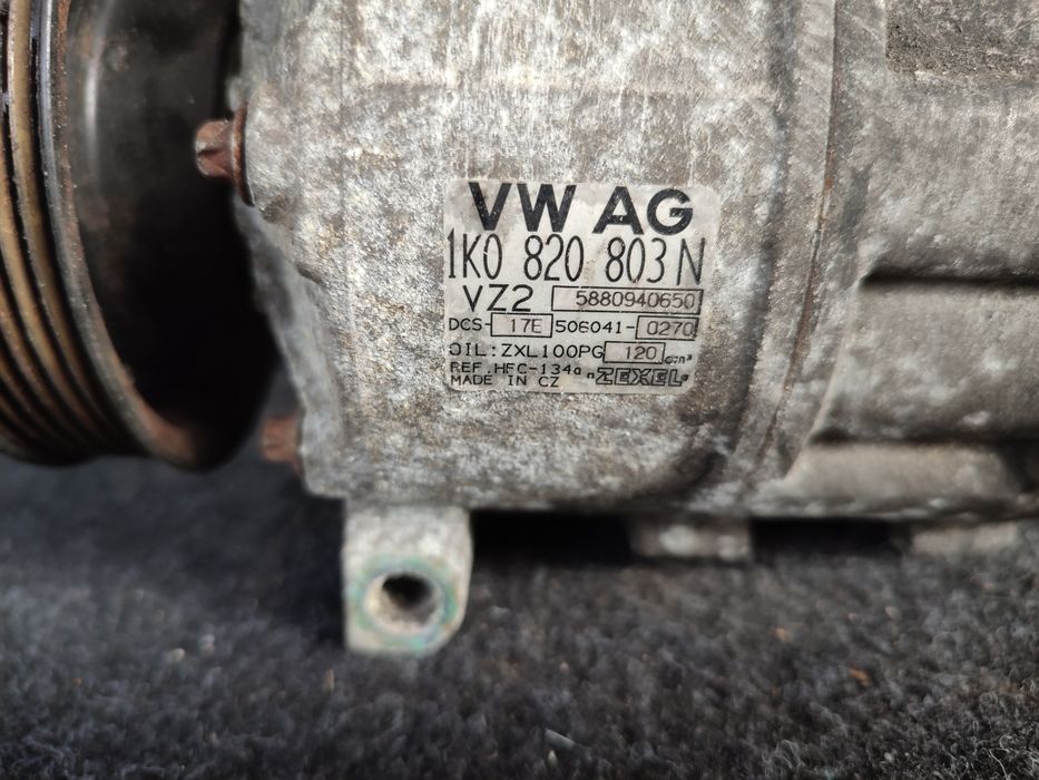 Компресор кондиціонера Фольксваген Пассат Б6 Б7 Гольф 5 6 Октавія А5