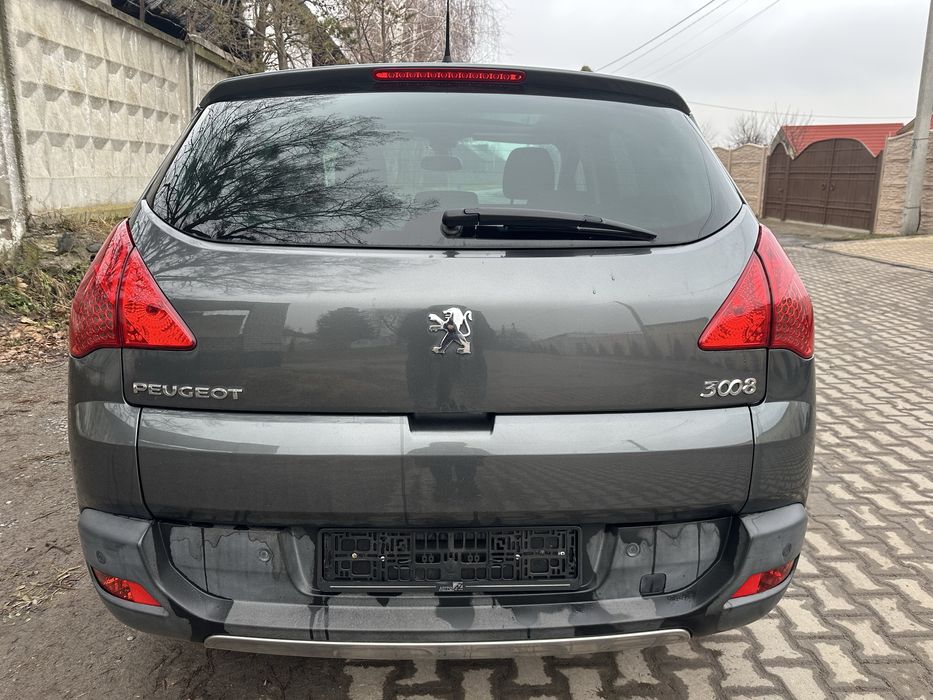 Бампер задній KTPD Пежо 3008, 5008 Peugeot задний бампер