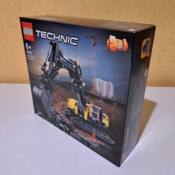 LEGO Technic 42121 – Wytrzymała koparka