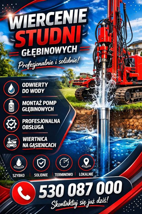 Wiercenie Studni Głębinowych