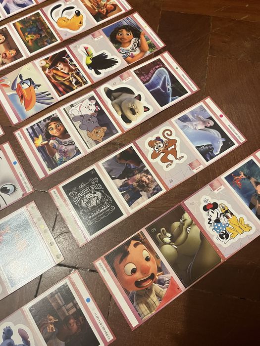 56 autocolantes da Disney edição