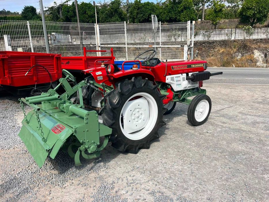Yanmar YM2000B trator c/fresa