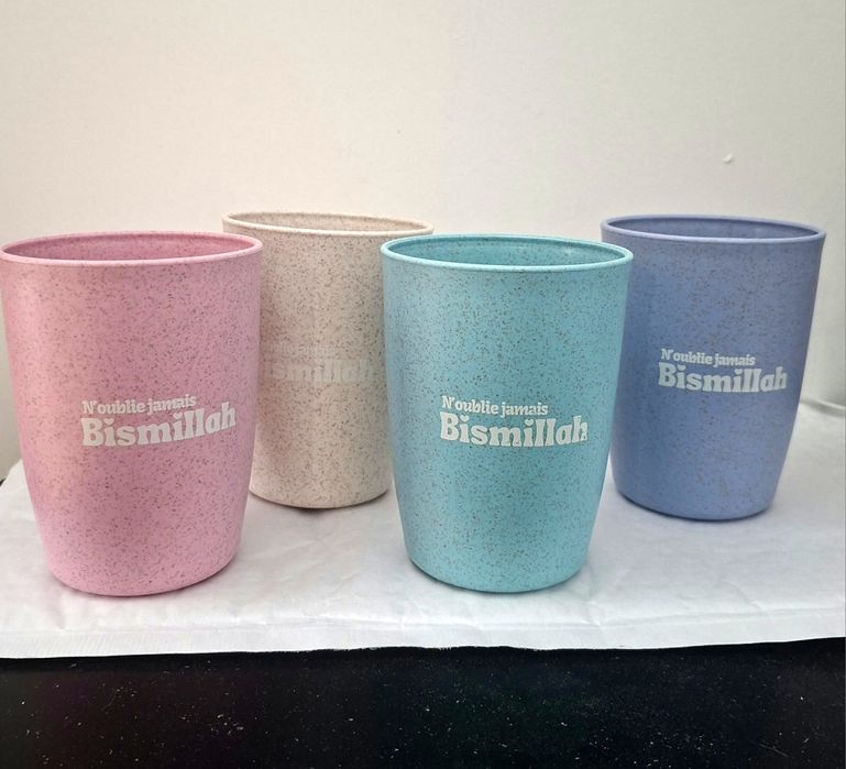 Conjunto 4 Copos Coloridos (Novos na Caixa) - 400ml