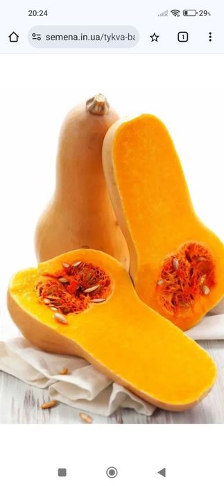 Сік гарбузовий 100 відсотковий сік.