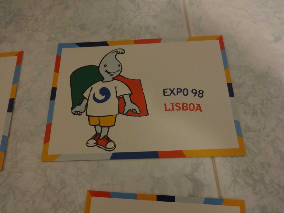 Coleção Postais “O Gil na Expo'98 – Não Circulados