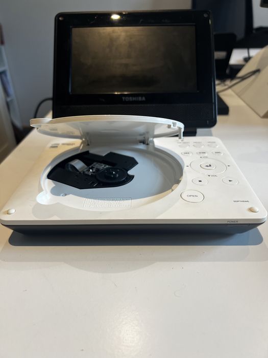 Leitor de DVD portatil Toshiba