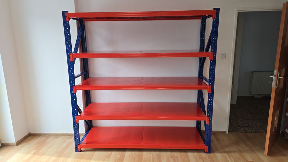 Faktura! NOWE REGAŁY metalowe 5-półkowe 200x200x60cm NOWE